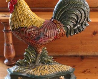 Rooster Doorstop