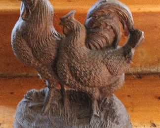 Rooster Doorstop