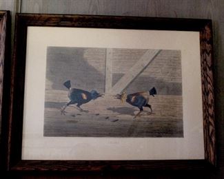 "The Set-To" by E. Fecit Publ 1816