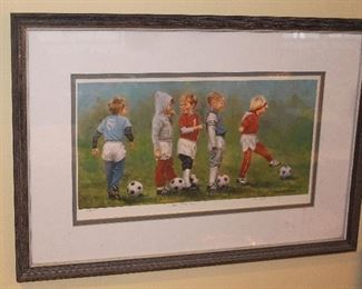 "One of the Boys" Litho by L. Raad 114/500