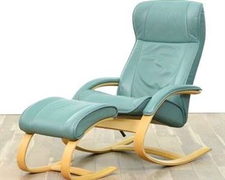 Westnofa Vestlandske Danish Modern Rocker W Ottoman