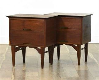 Pair Of Mid Century Modern Nightstands