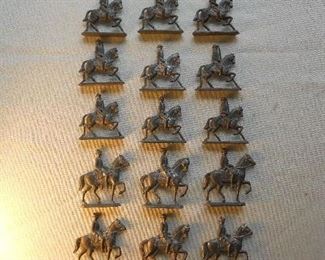 "Smalls" Area:  Unpainted vintage 1950's soldiers/horses are priced individually.