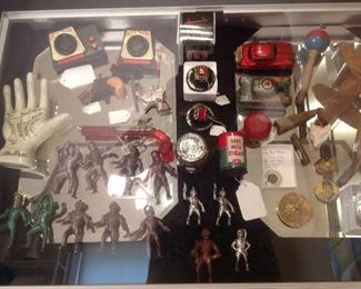 Case:  This case has an assortment of items. Be sure to check out the separate photos of some of the case goods that follow.