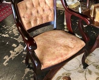 Antique Mahogany Side Chair 