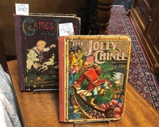 "GAMES ON THE LAWN" AND "THE JOLLY CHINEE" Vintage Books (p.1903)
