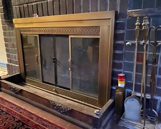 Fireplace and Tools