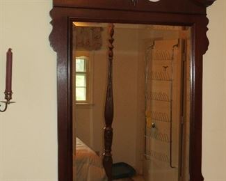 OVER SIZE CHIPPENDALE MIRROR.
