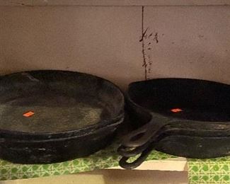 Cast Iron Skillets: Griswold, Wagner, SK and more