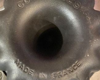 Cousances made in France cast iron bundt pan. 