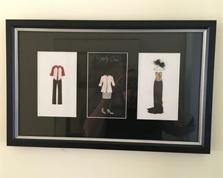 Framed artwork