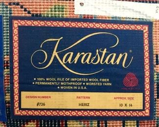 Beautiful Karastan 10'x14' wool area rug
