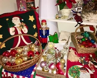 Vintage Christmas ornaments