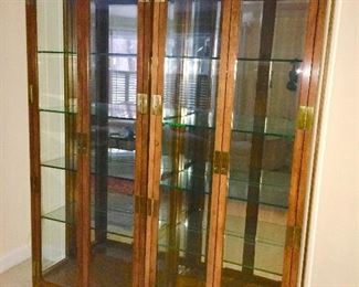 2 Henredon display/curio cabinets (Merkel furniture store)
