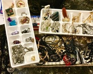 Misc costume jewelry