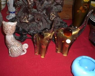 Murabo art glass animals