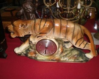 1950s Tiger clock 
