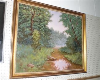 M. Weisehan oil painting (St.Louis artist)