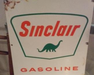 Sinclair dinosaur gas pump sign.  These are old. 2 of these available.  circa 1960.  