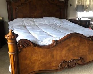 Thomasville king bed frame - $350