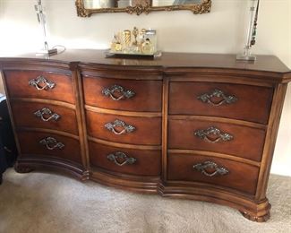 Thomasville dresser - 34”H x 72”W x 22”D - $350