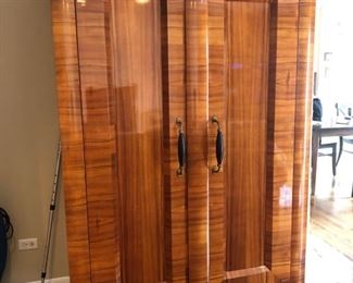 Storage cabinet - 27-1/2” D x 80”H x 49-1/2”W - $350