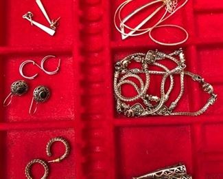 Sterling silver jewelry