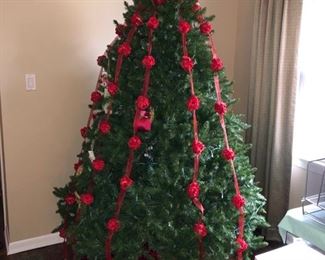 Prelit Christmas tree