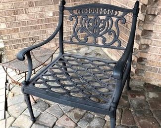 Patio furniture (cushions in garage!)......