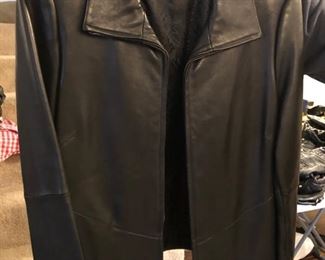Jones New York leather jacket