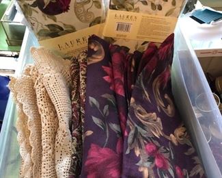 Table linens...