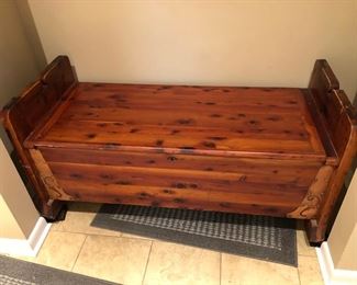 Cedar chest