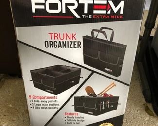 Trunk organizer