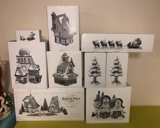 Department 56 Christmas houses