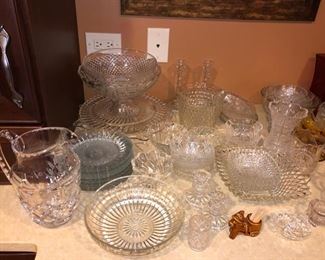 Cut glassware.......
