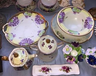 Hand painted dishes
