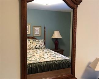 Matching wall mirror......