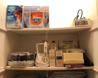 Bath miscellaneous and linens......