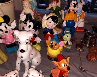 Disney ceramic figures