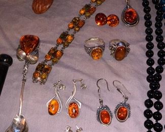 Amber jewelry
