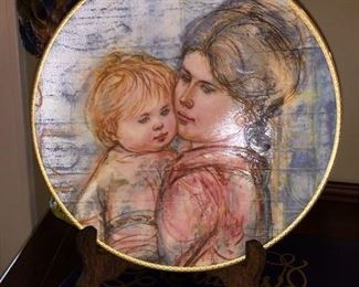 Hibel collector plate