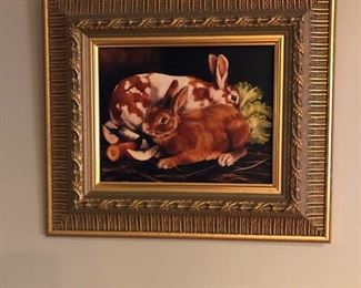 Framed artwork