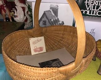 Hand woven basket