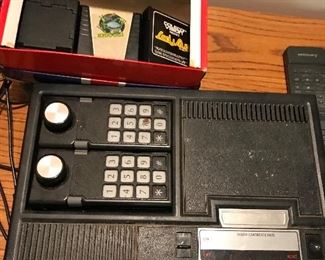 Colecovision console with games