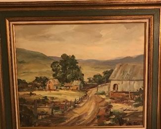 Signed Oil painting