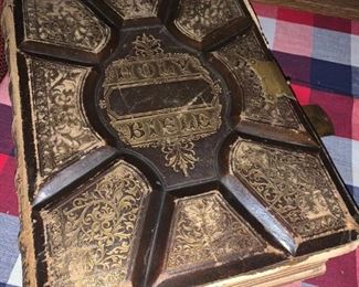 Antique 1800's Apocryphal Bible!