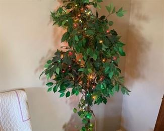 Lighted 8 Ft Silk Tree!
