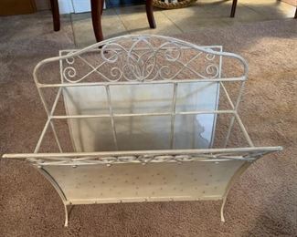 White Magazine Stand!