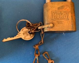 Vintage Hurd Lock!