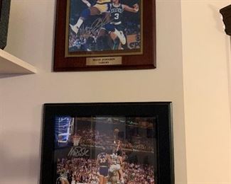 AUTHOGRAPHED Photos on Plaques - Magic Johnson